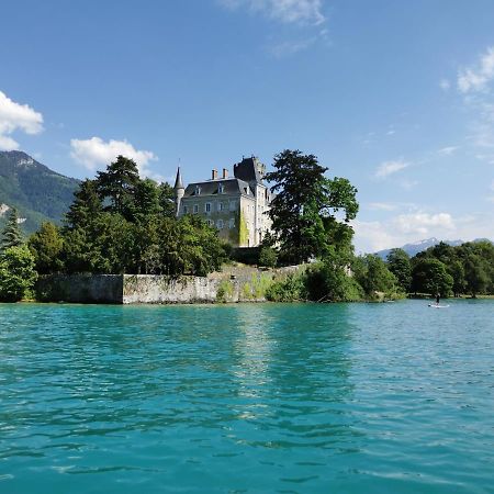 La Baie Des Voiles ,Vue Lac D'Annecy ,Plage Privee Дюен Екстер'єр фото