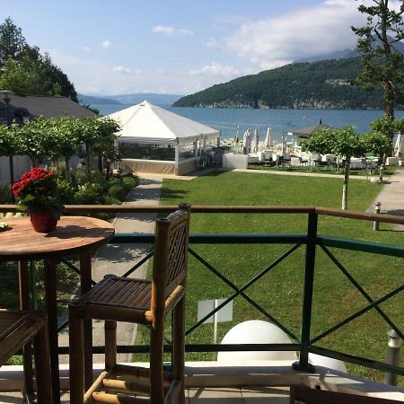 La Baie Des Voiles ,Vue Lac D'Annecy ,Plage Privee Дюен Екстер'єр фото