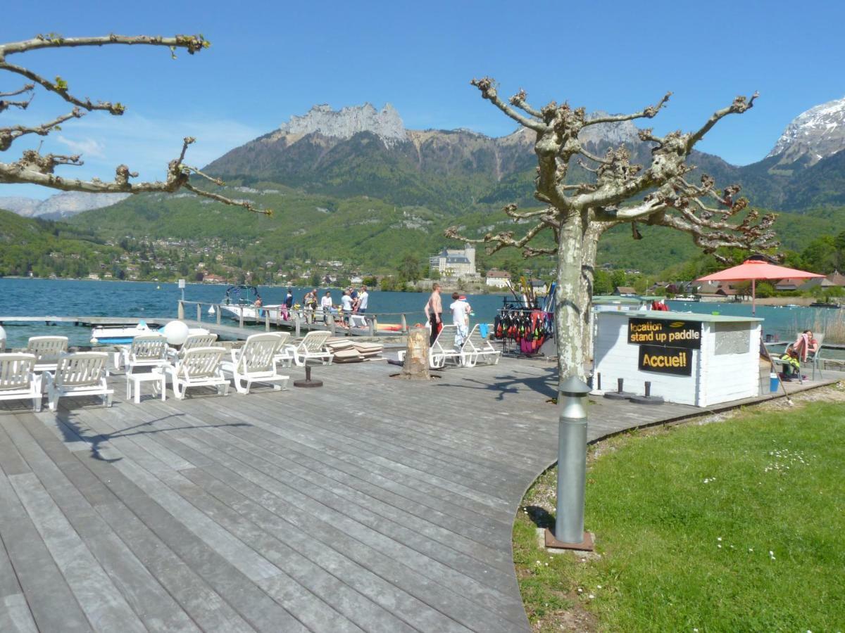 La Baie Des Voiles ,Vue Lac D'Annecy ,Plage Privee Дюен Екстер'єр фото