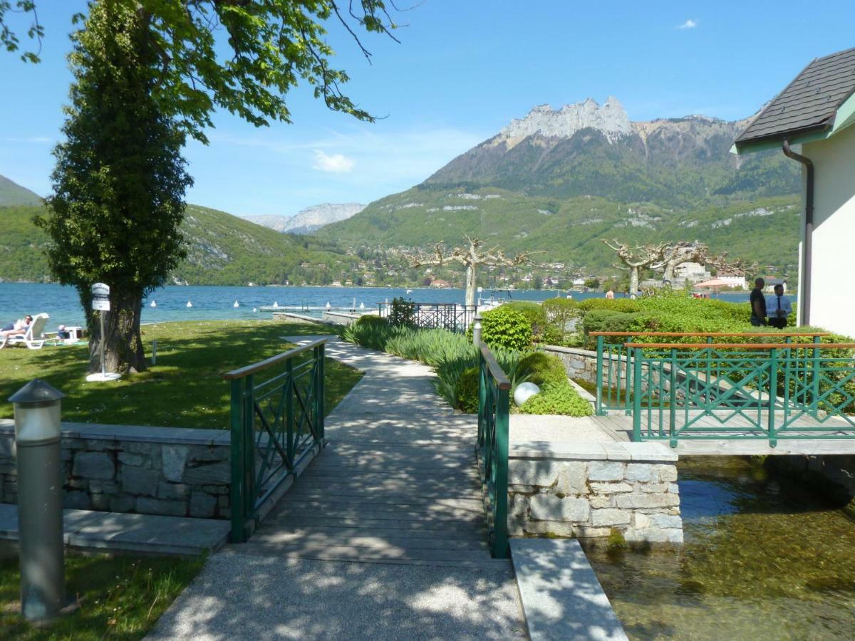 La Baie Des Voiles ,Vue Lac D'Annecy ,Plage Privee Дюен Екстер'єр фото
