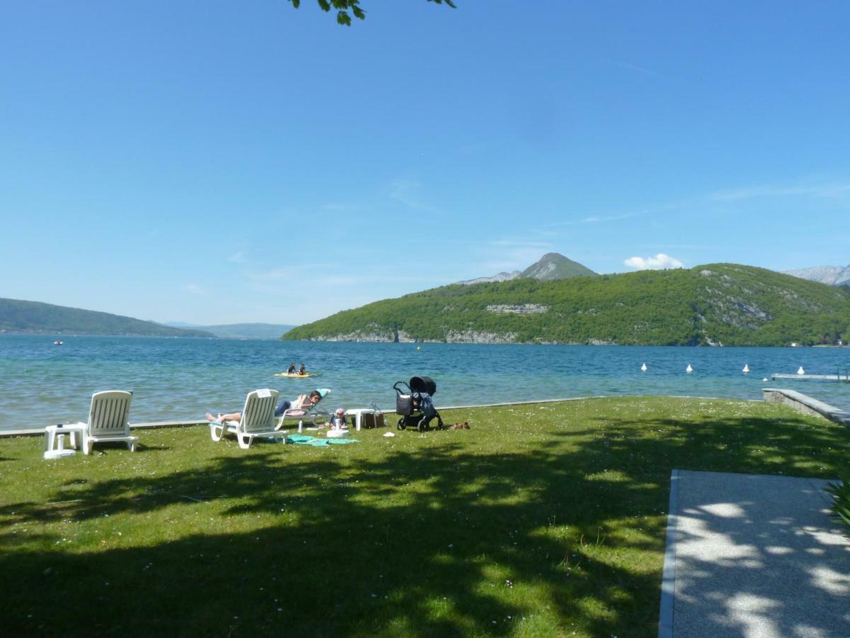 La Baie Des Voiles ,Vue Lac D'Annecy ,Plage Privee Дюен Екстер'єр фото