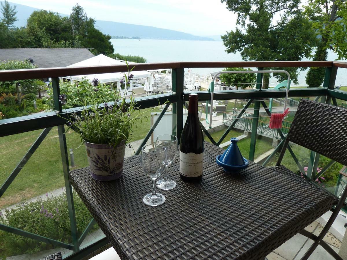 La Baie Des Voiles ,Vue Lac D'Annecy ,Plage Privee Дюен Екстер'єр фото