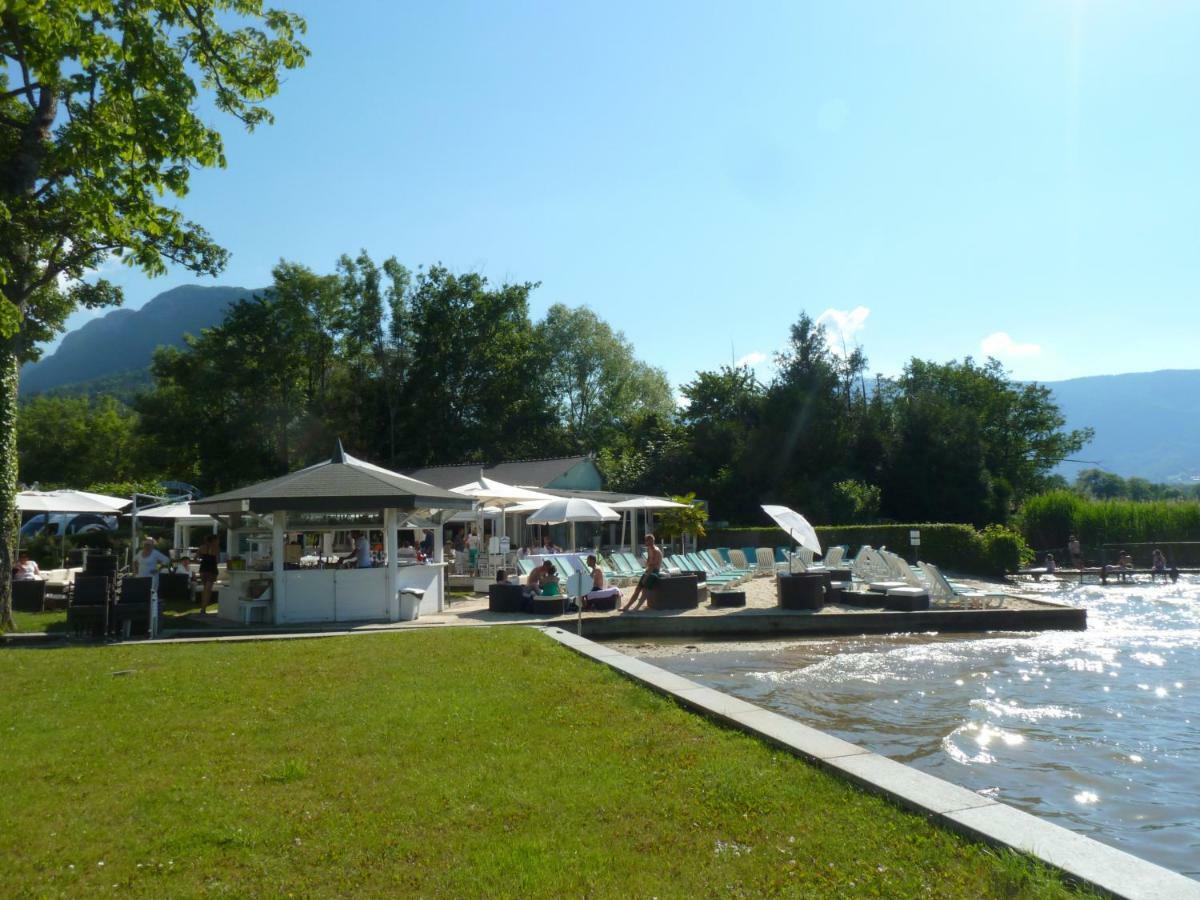 La Baie Des Voiles ,Vue Lac D'Annecy ,Plage Privee Дюен Екстер'єр фото