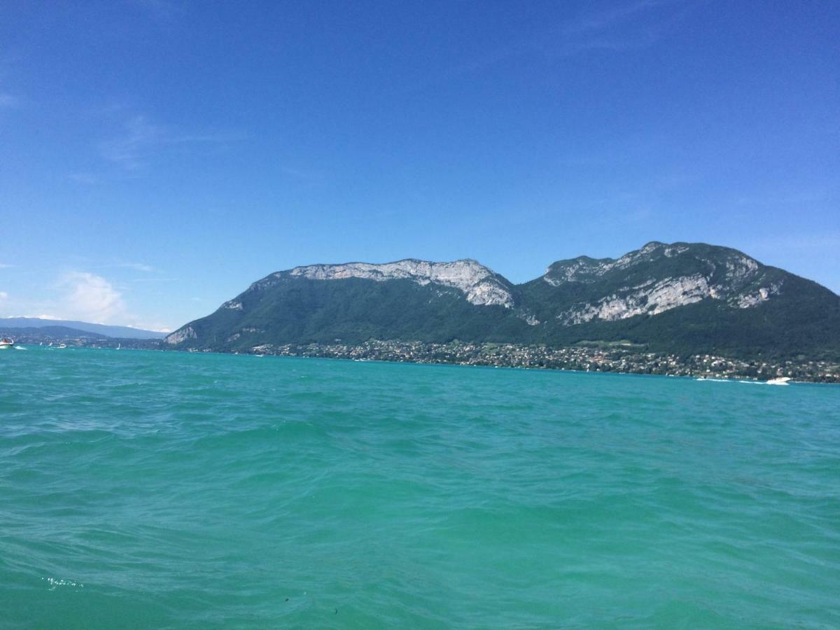 La Baie Des Voiles ,Vue Lac D'Annecy ,Plage Privee Дюен Екстер'єр фото