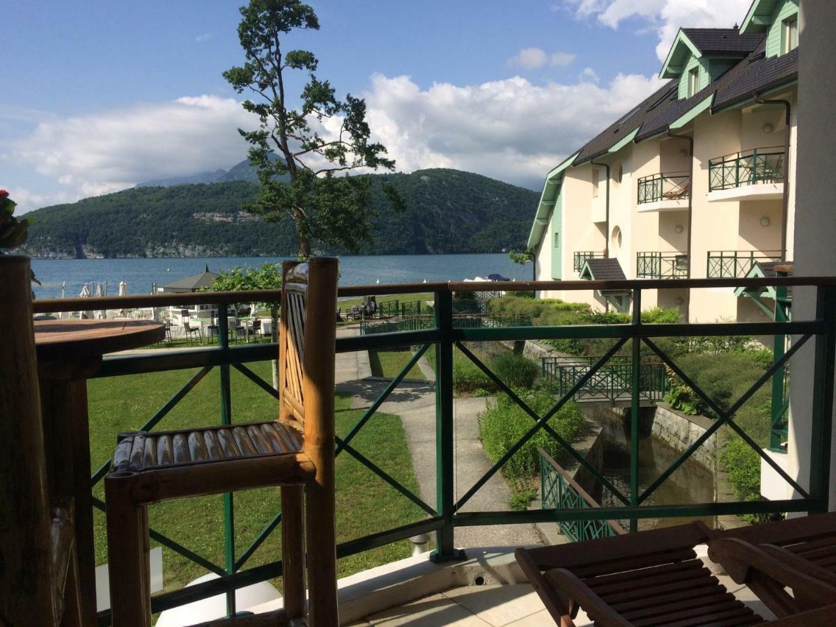 La Baie Des Voiles ,Vue Lac D'Annecy ,Plage Privee Дюен Екстер'єр фото